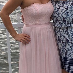 David’s Bridal bridesmaid dress